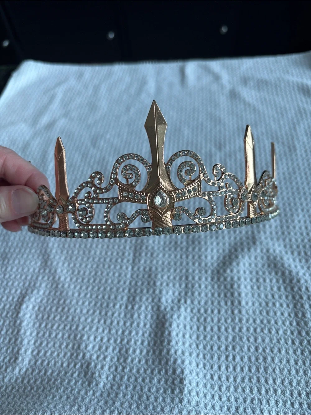 Bookish Box Rose Gold Tiara